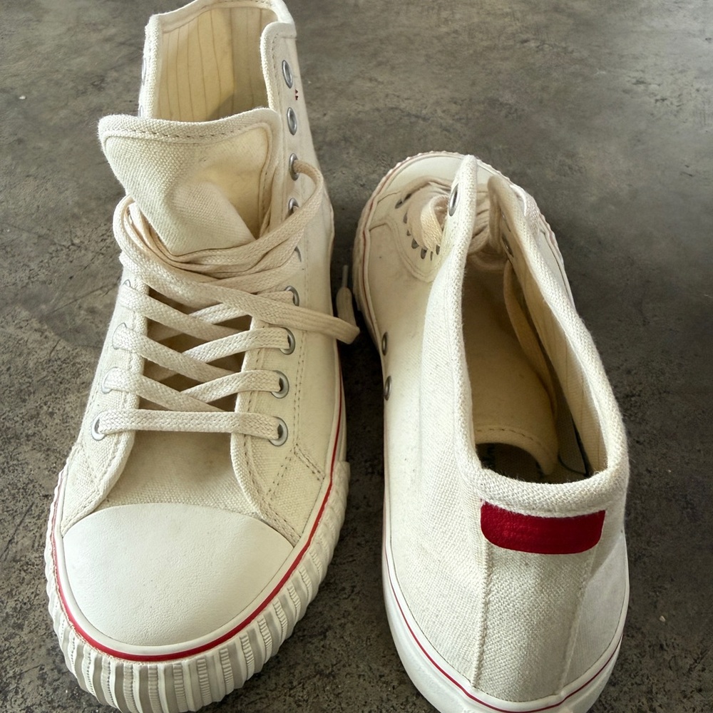 PF Flyers shoes,  wore once, like new